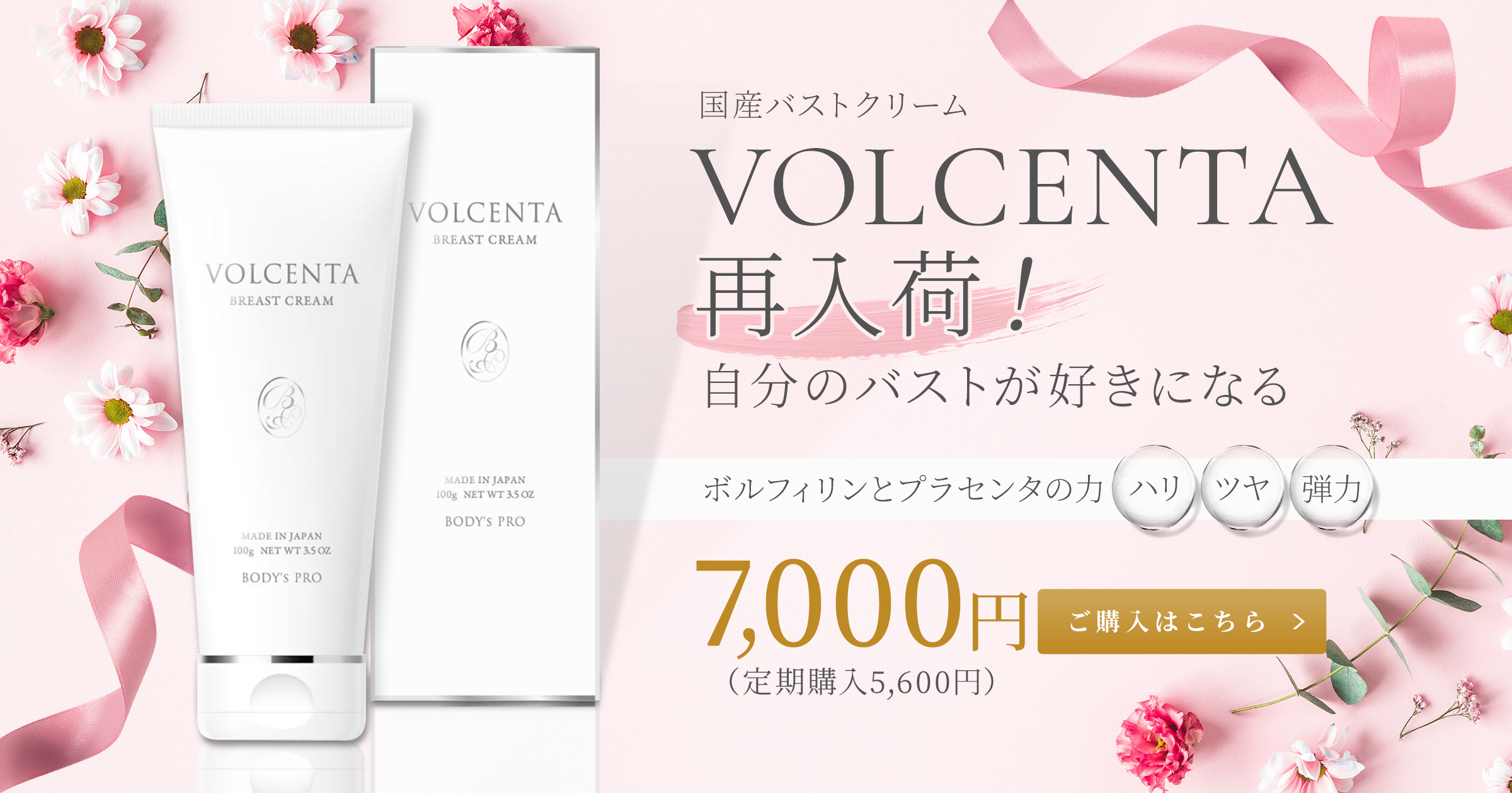 バストクリーム VOLCENTA (ボルセンタ)